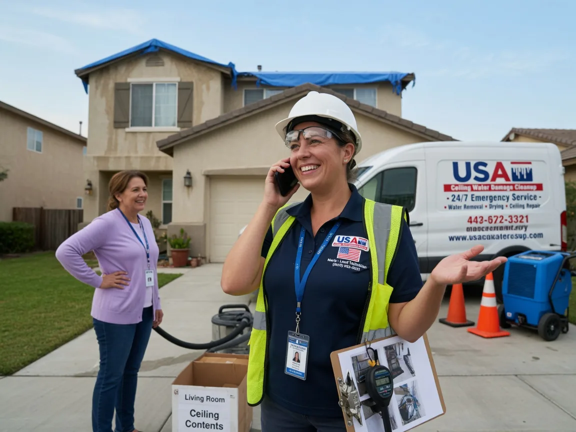 Ceiling Water Damage Restoration New Era, MI FAQs